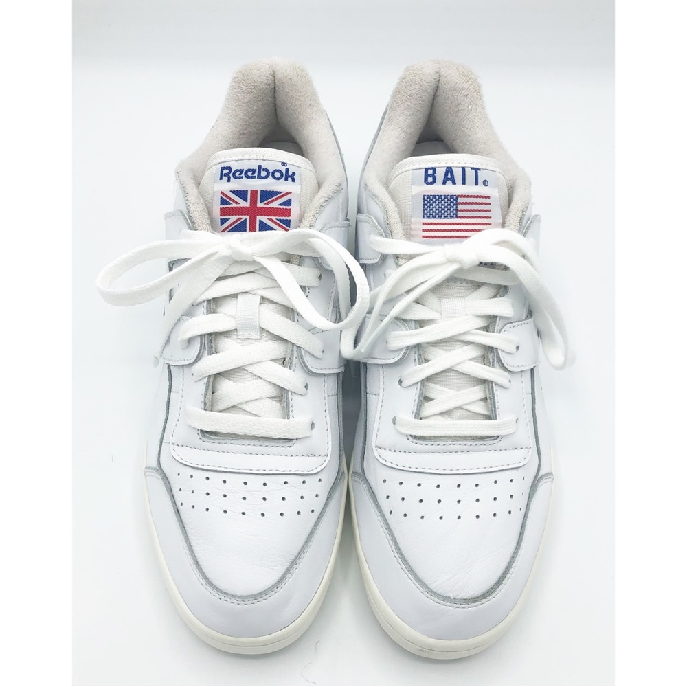 EUC Reebok Bait X White/Collegiate Royal Shoes 7.5 Mens